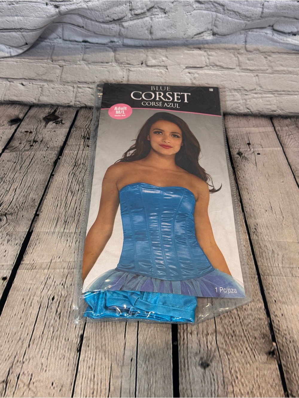 Amscan Blue Costume Corset